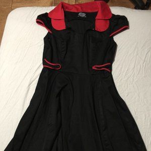 Gothic Hearts and Roses Dress